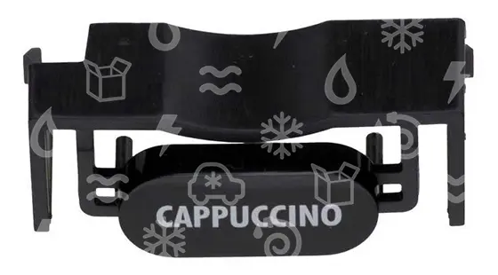tlačítko kávovaru DeLonghi